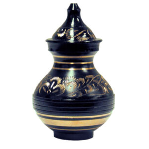 Black Engraved Keepsake